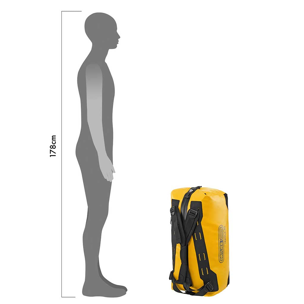 Duffle 60L ORTLIEB OK1433 Duffle Bags 60L / Sun Yellow/Black