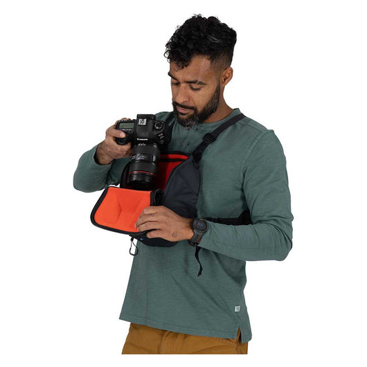 Osprey | Camera Rig | Chest Pouch | Charcoal Grey