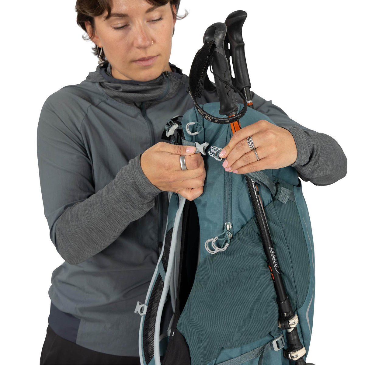 Hikelite 26 Osprey 10007547 Backpacks 26L / Graphite Purple