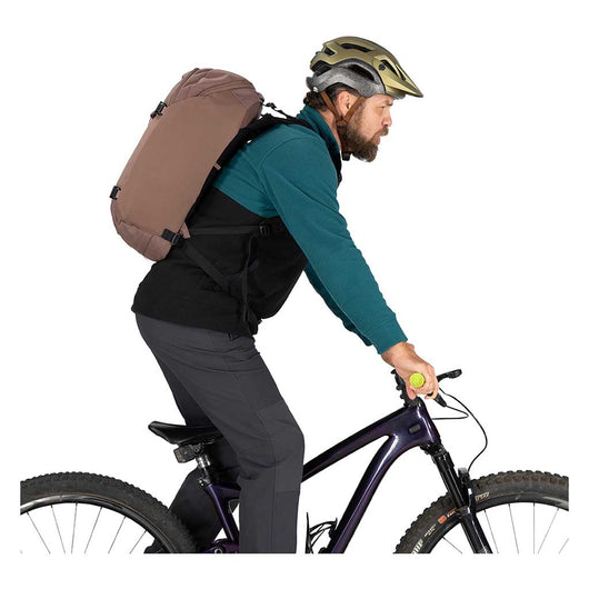 Osprey | Metron 24 | Bike Backpack | Magma Brown/Goby Orange