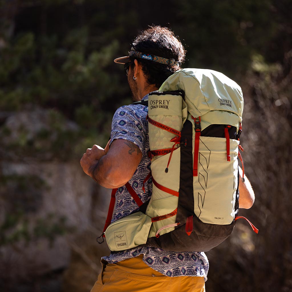 Talon 33 Hex | Osprey x Crazy Creek Collab Osprey 10007190 Backpacks 33L / Botanica/Green