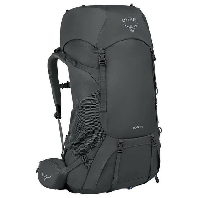 Rook 65 | Men's Osprey 10005872 Backpacks One Size / Dark Charcoal/Silver Lining
