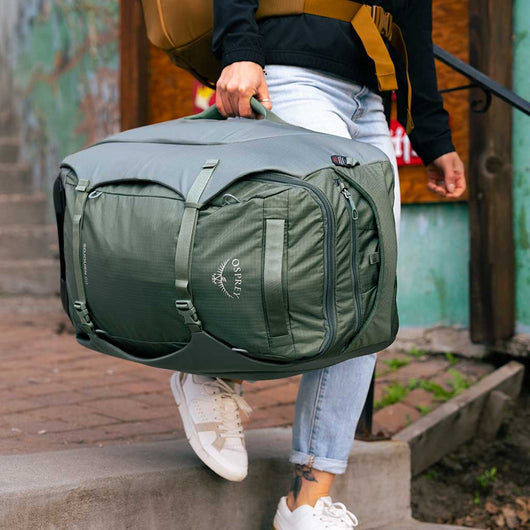 Osprey | Sojourn Wheeled Travel Pack 60 | Koseret Green Osprey | Sojourn Wheeled Travel Pack 60 | Koseret Green