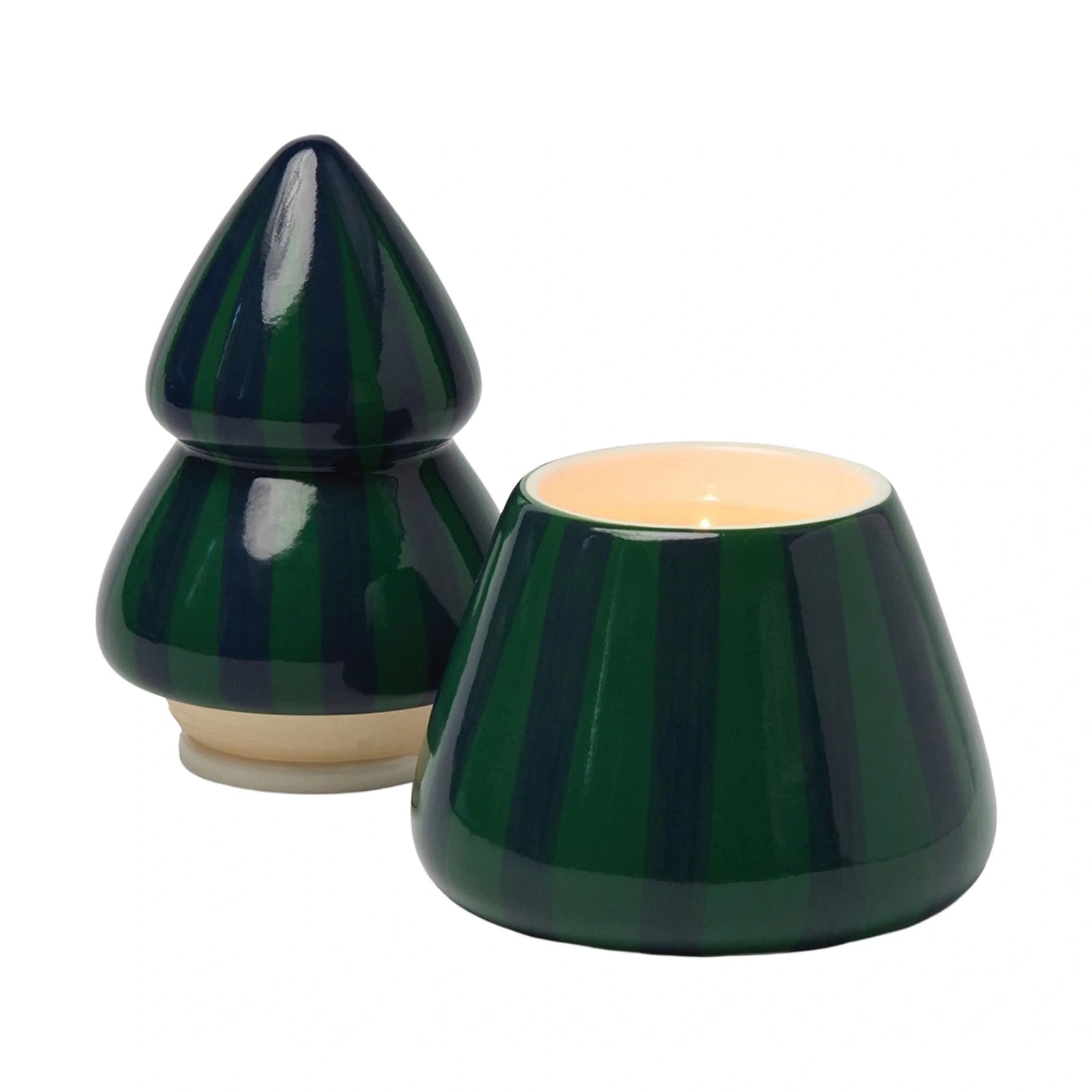 Cabana Christmas Ceramic Tree Candle | Balsam Fir Paddywax CCT0902EU Candles 9 oz / Balsam Fir