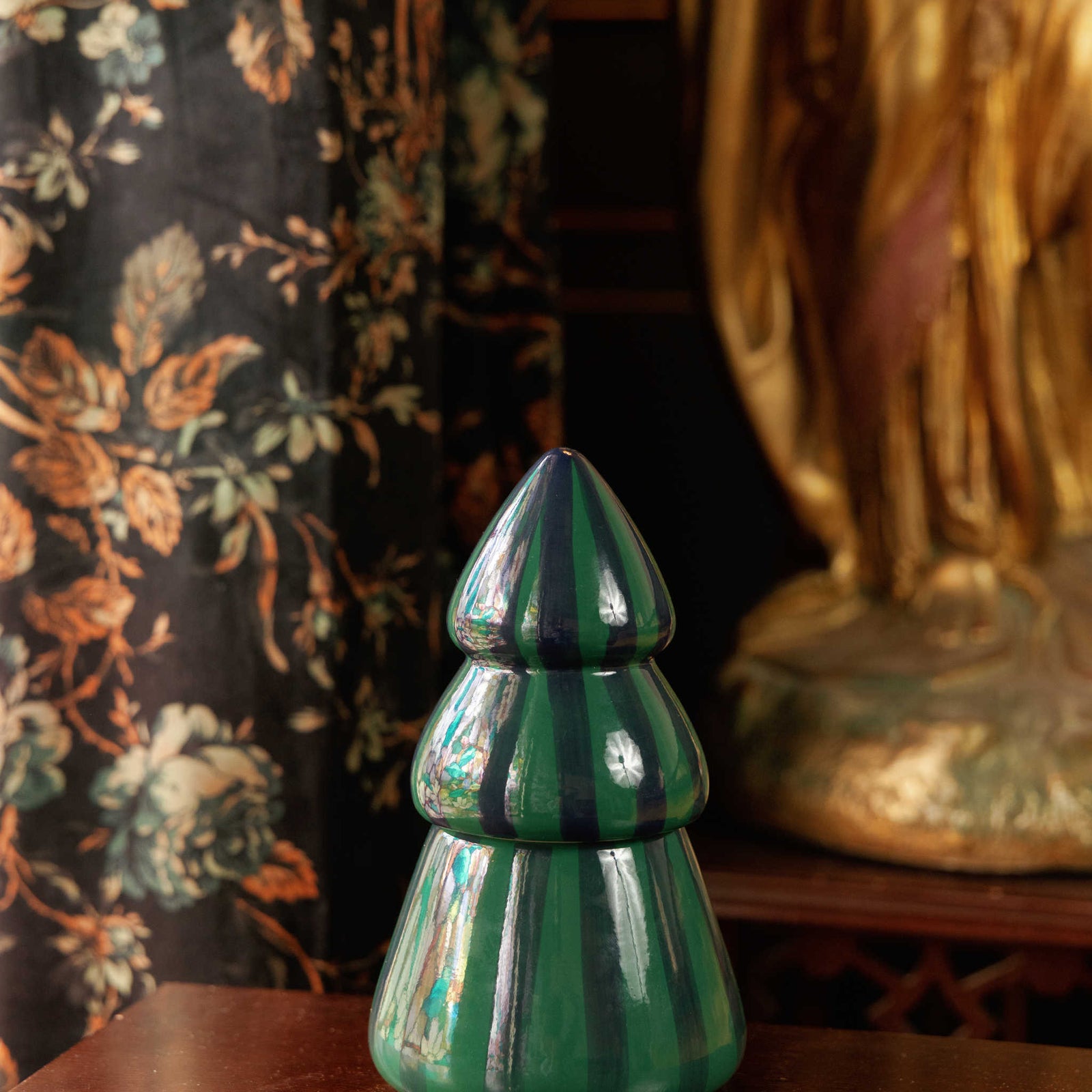 Cabana Christmas Ceramic Tree Candle | Balsam Fir Paddywax CCT0902EU Candles 9 oz / Balsam Fir