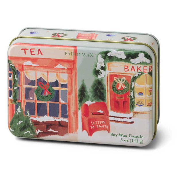 Christmas Tin | Sweet Orange & Fir Paddywax CT0504EU Candles 5oz / Storefront