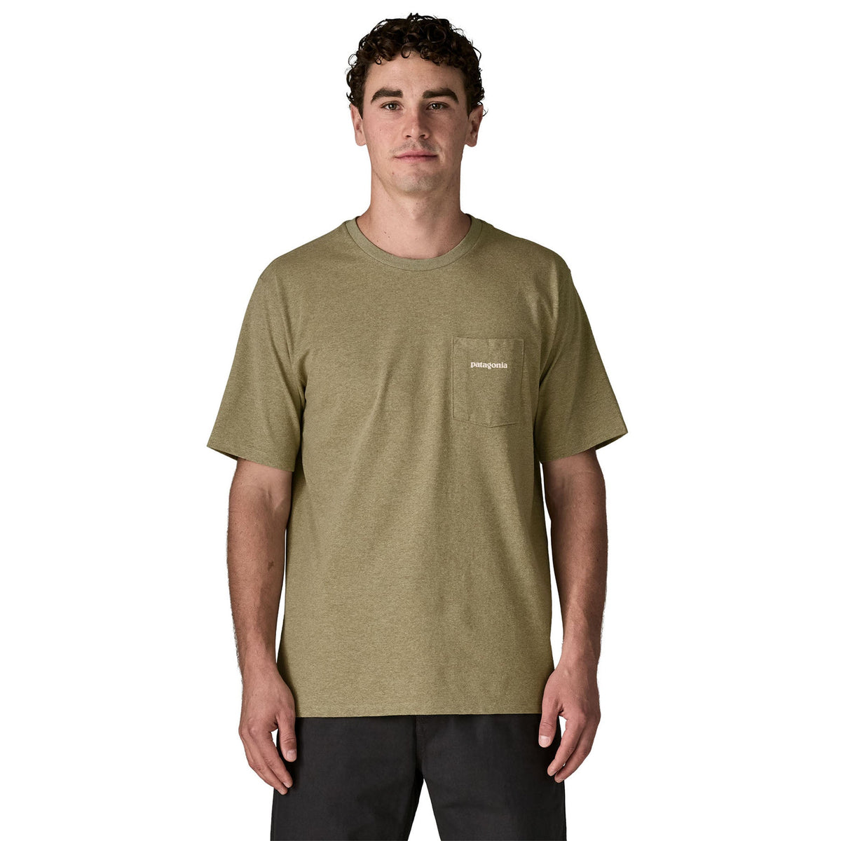 Boardshort Logo Pocket Responsibili-Tee | Men's Patagonia Men's Tees