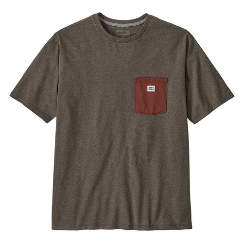 Shop Sticker Pocket Responsibili-Tee | Men's Patagonia Men's Tees