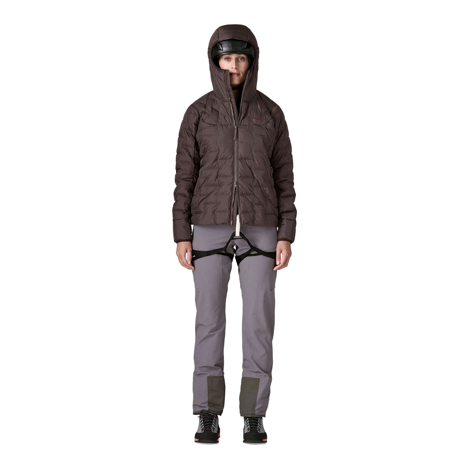 Robuster Daunen-Hoodie | Damen