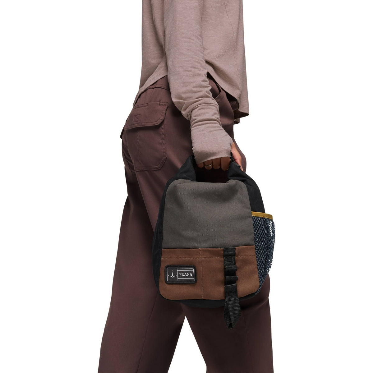 Crag Bag prAna 2080971-201-O/S Tote Bags 12.6L / Mocha ColorBlock