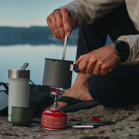 Primus | Micron III Piezo | Backpacking Stove | Silver