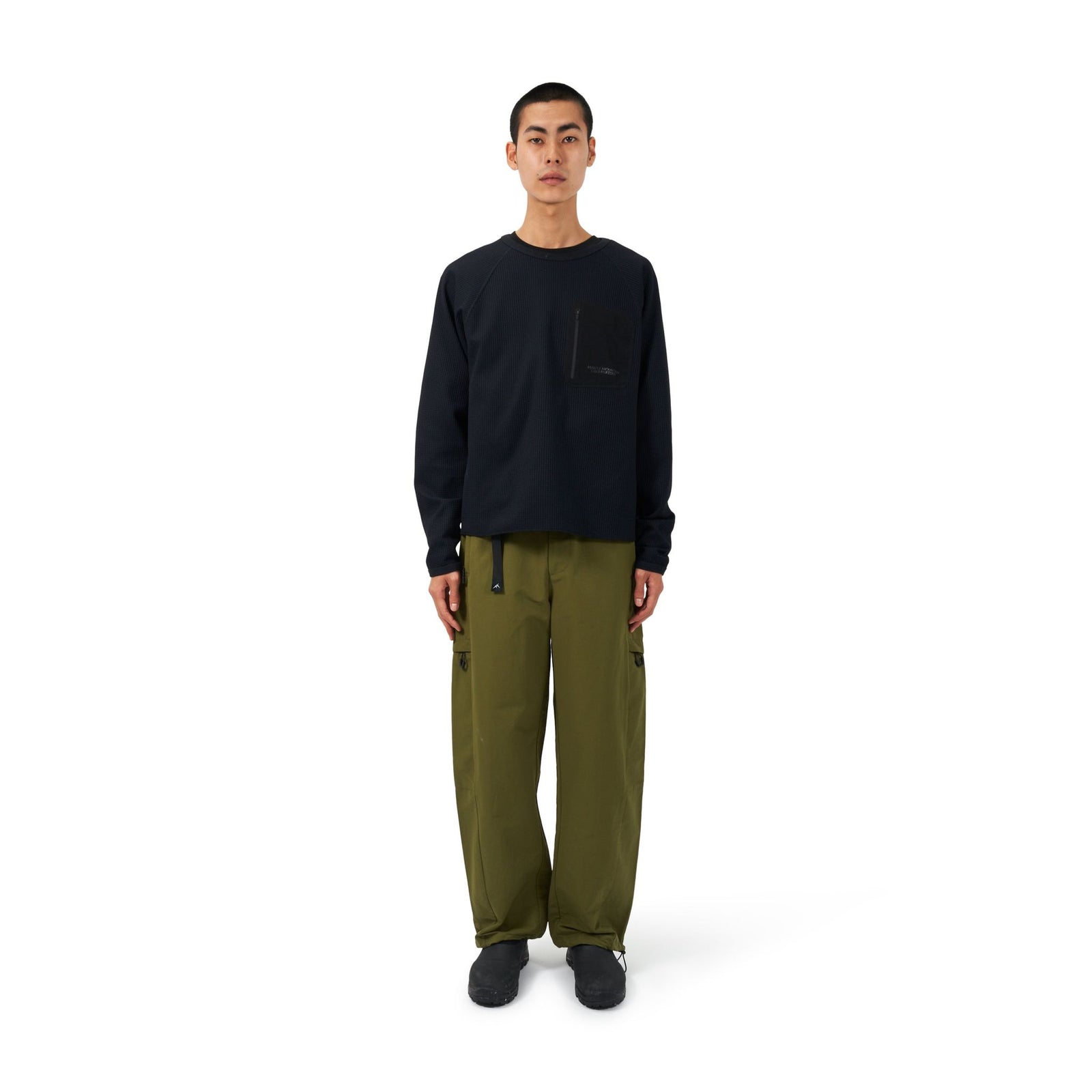 Waffle LS Top Purple Mountain Observatory Men's Long Sleeve Tees