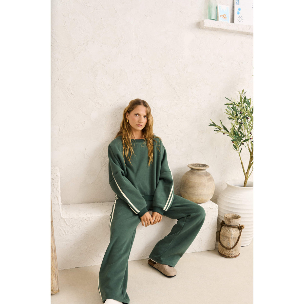 Contrast Sweatshirt | Women's Rhythm Women's Jumpers