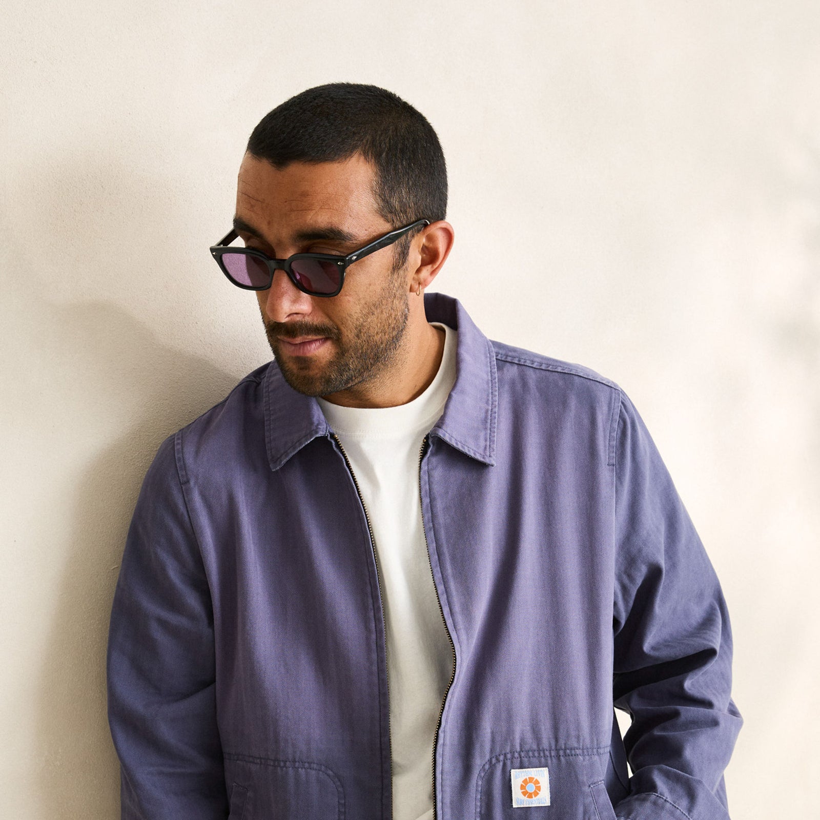 Herringbone Sun Wash Jacket Rhythm Men's Jackets