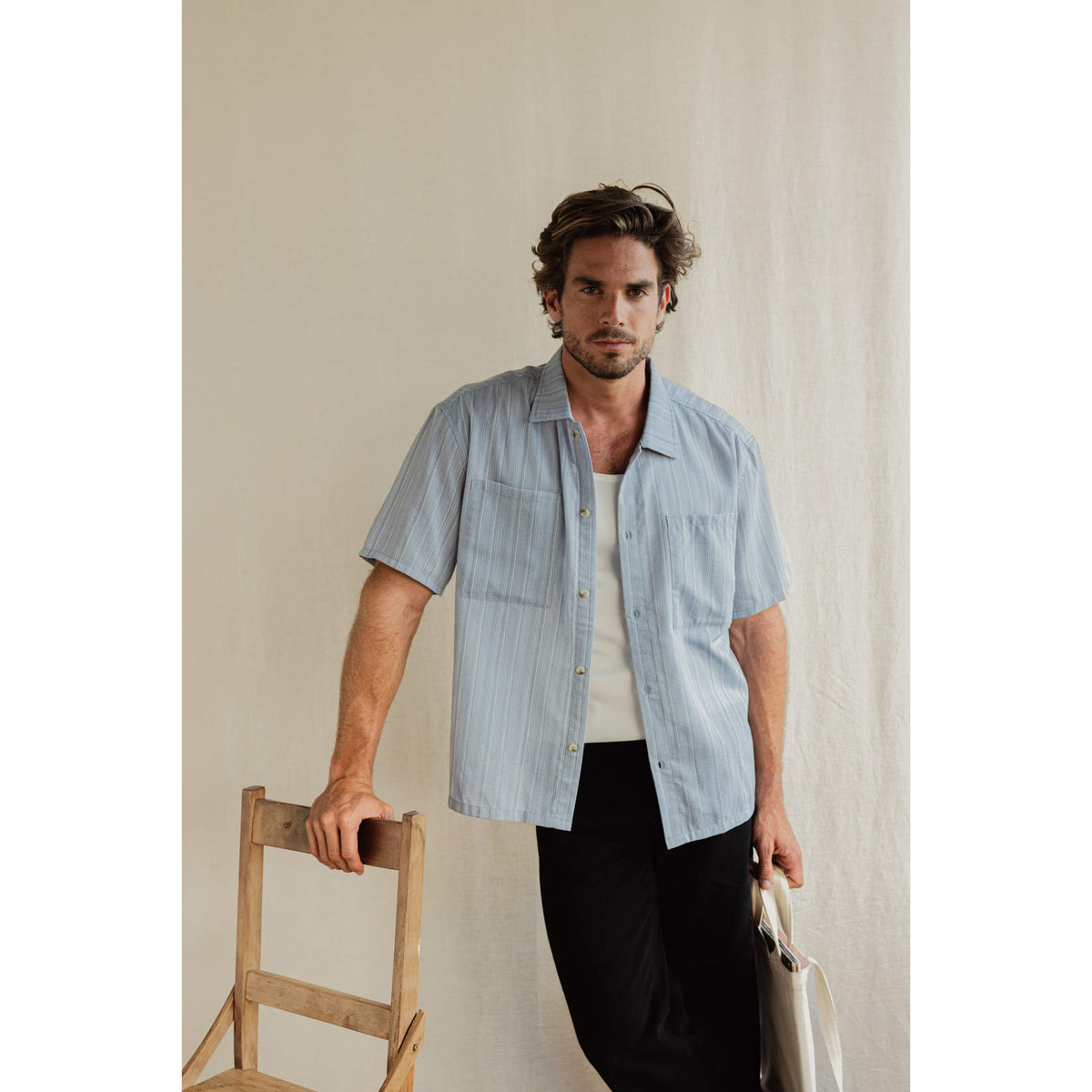 Relaxed Fit Oversize Pocket Shirt | Men's Rhythm Men's Shirts