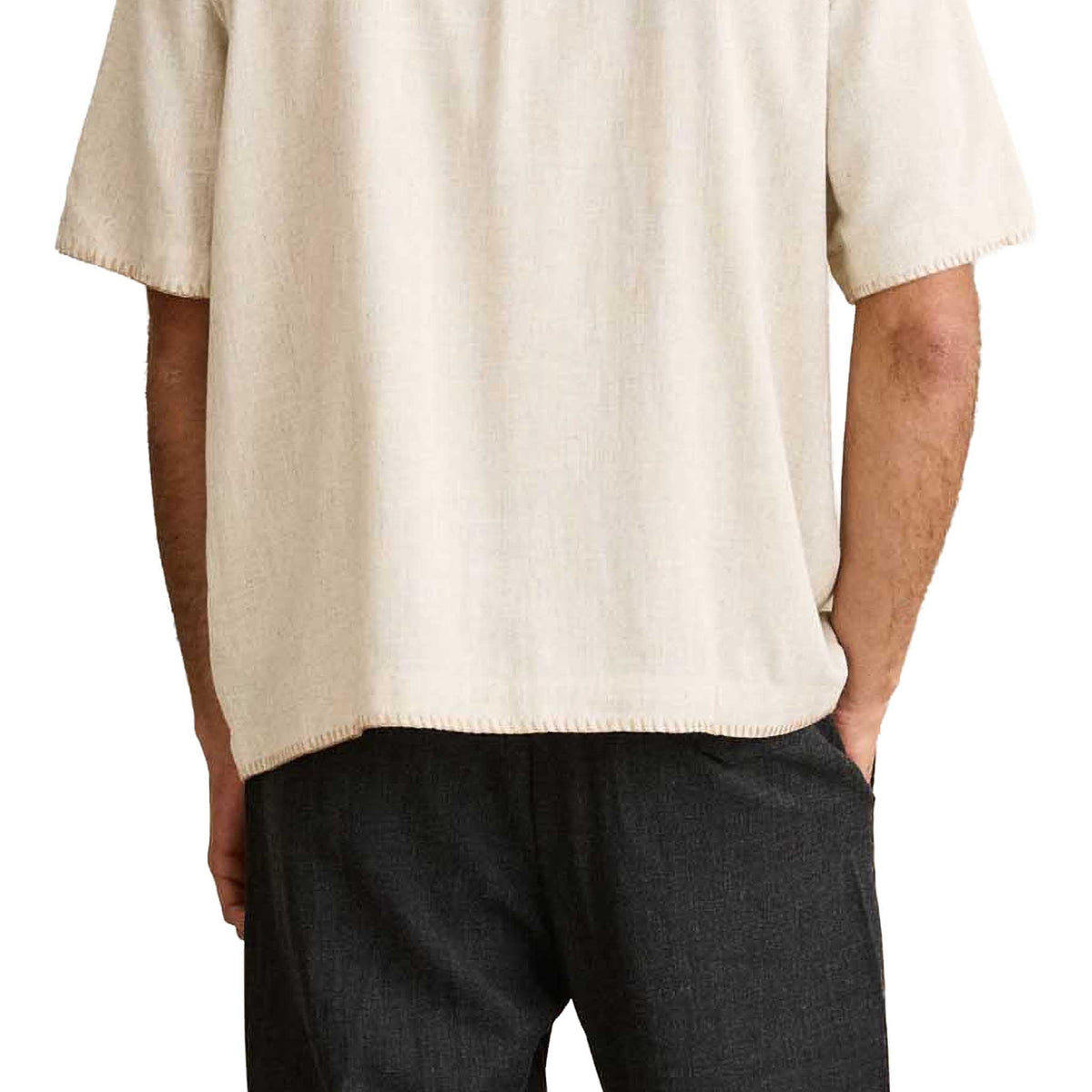 Relaxed Whip Stitch Shirt | Men's Rhythm Men's Shirts