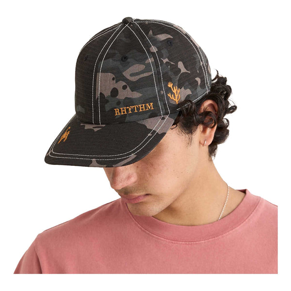 San Miguel Ripstop Cap | Men's Rhythm 0126MHW14-CMO-U Caps & Hats One Size / Camo