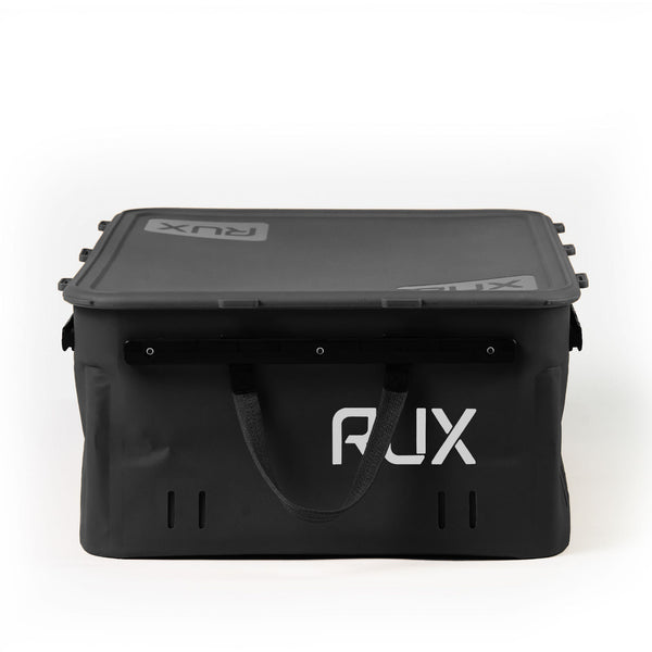 RUX 40L | Press Seal Lid RUX PK0125-40B Camp Storage Boxes 40L / Black