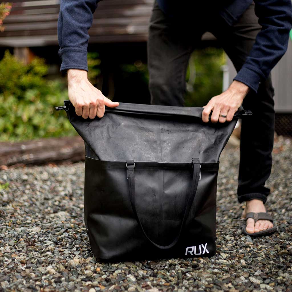 RUX Waterproof Bag 25L RUX PK0122-A09B Tote Bags 25L / Black