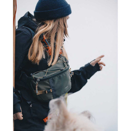 Sandqvist | Allterrain Hike | Technical Sling Bag | Black | WildBounds