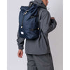 Bernt Sandqvist SQA1373 Backpacks 25L / Navy with Natural Leather