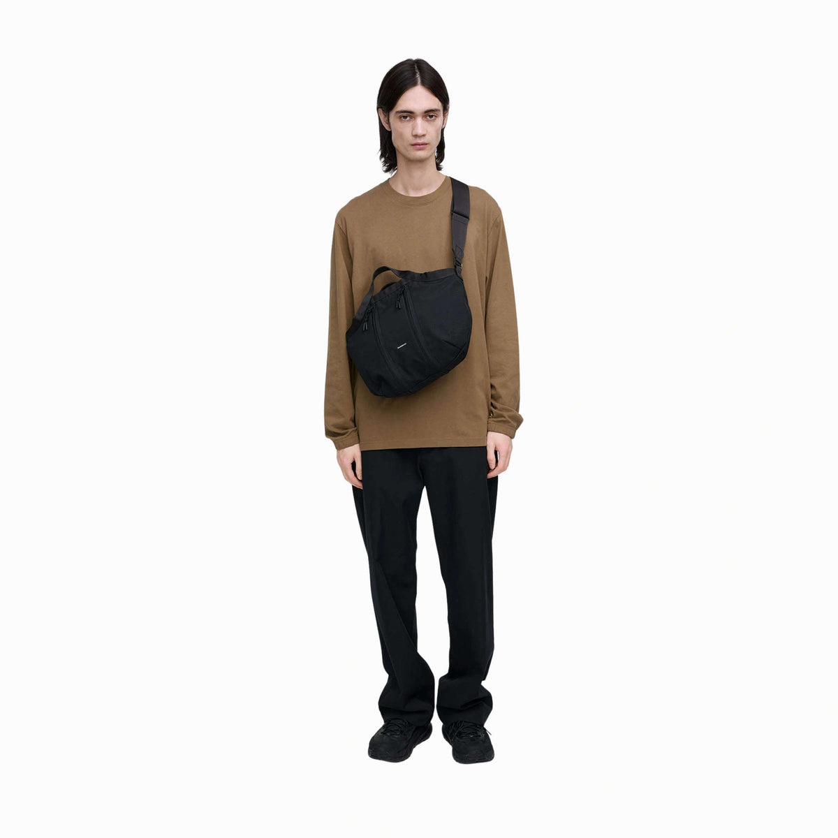 Grid Crossbody Bag Sandqvist 258103999 Crossbody Bags 29L / Black
