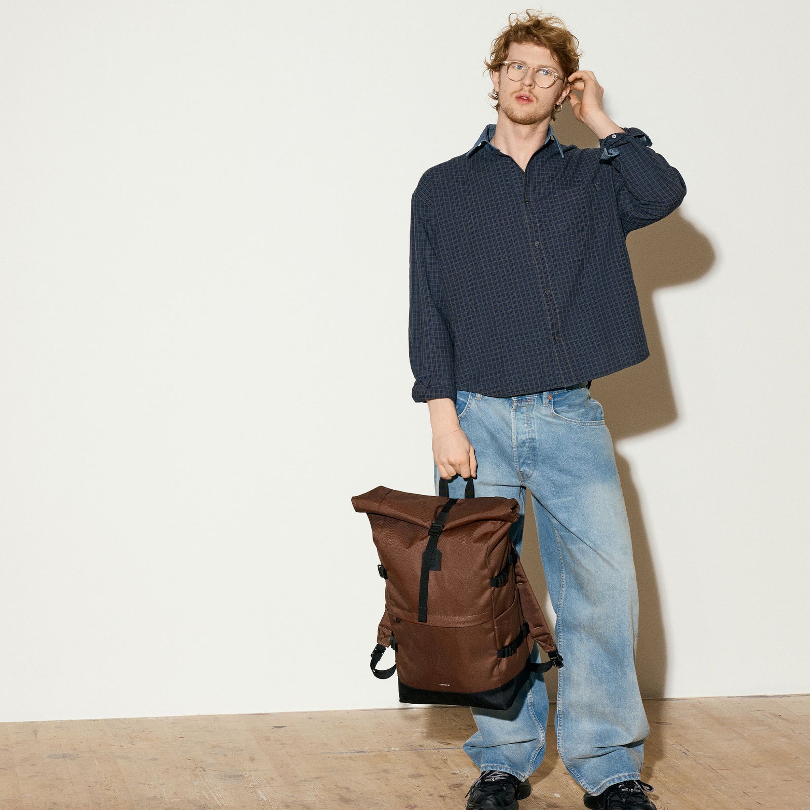 Icon Rolltop Backpack Sandqvist Backpacks