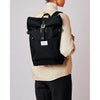 Ilon Sandqvist SQA1496 Backpacks 18L / Black with Black Leather