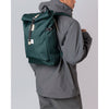 Ilon Sandqvist SQA1563 Backpacks 18L / Dark Green with Natural Leather