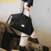 Milton Sandqvist SQA1380 Duffle Bags 30L / Black with Black Leather