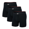 Vibe Xtra Boxer Brief Fly 3 Pack SAXX Underwear Men's Underwear