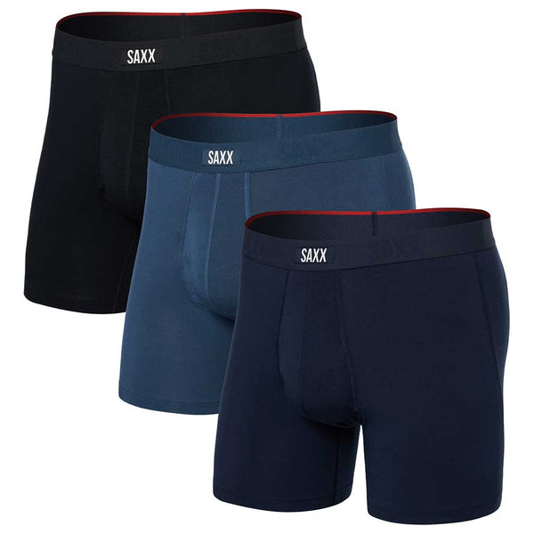 Vibe Xtra Boxer Brief Fly 3 Pack SAXX Underwear Underwear