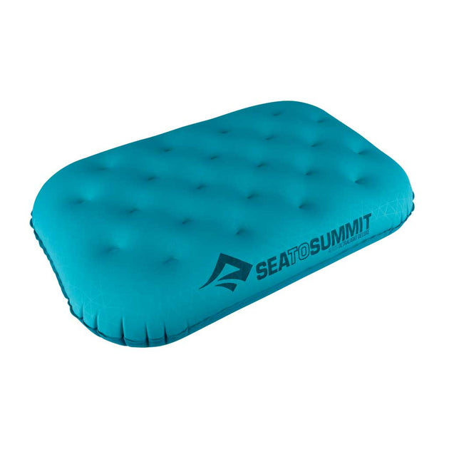 Aeros Ultralight Pillow Deluxe Sea to Summit APILULDLXAQ Camping Pillows One Size / Aqua