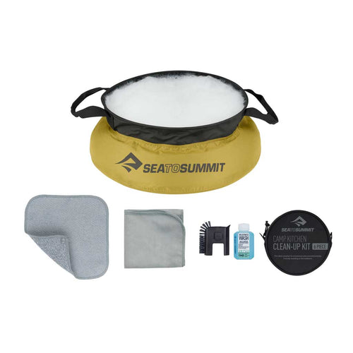 Camp Kitchen Clean-Up Kit Sea to Summit ACK011071-122103 Cooking Accessories 6 Piece Set / Black