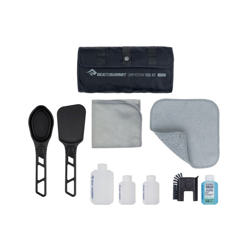 Camp Kitchen Tool Kit Sea to Summit ACK022011-122104 Cooking Accessories 10 Piece Set / Black