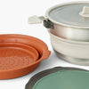 Detour Essentials Camp Kitchen Kit 5L Pot Set Sea to Summit ACK026031-122106 Camp Cook Sets 4 Piece / Multi