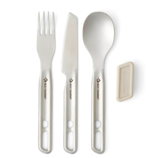 Detour Stainless Steel Cutlery Set Sea to Summit ACK036021-121801 Cutlery Sets 1 Person / Moonstruck/Stainless