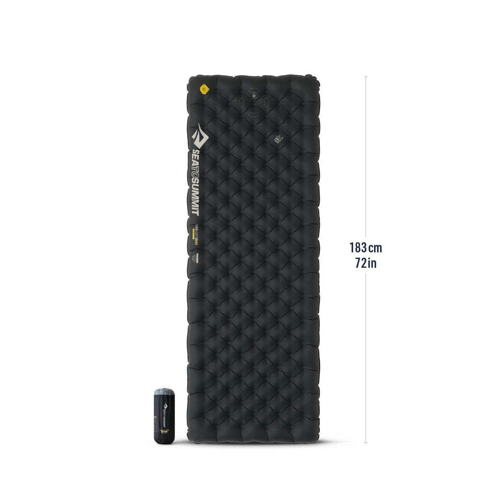Ether Light XR Pro Insulated ASC Mat Sea to Summit ASL051142-290103 Camping Mats Rectangular Regular Wide / Black