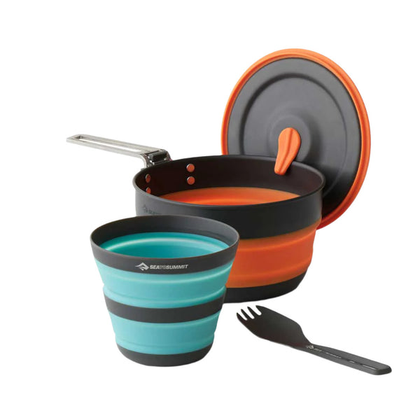 Frontier UL Collapsible One Pot Cook Set | 3 Piece Sea to Summit ACK025031-122107 Camp Cook Sets 3 Piece / Assorted