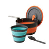 Frontier UL Collapsible One Pot Cook Set | 3 Piece Sea to Summit ACK025031-122107 Camp Cook Sets 3 Piece / Assorted