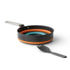 Frontier UL Collapsible One Pot Cook Set | 3 Piece Sea to Summit ACK025031-122107 Camp Cook Sets 3 Piece / Assorted