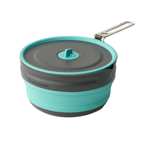 Frontier UL Collapsible Pouring Pot | 2.2L Sea to Summit ACK025021-390201 Pots & Pans 2.2L / Aqua Sea Blue