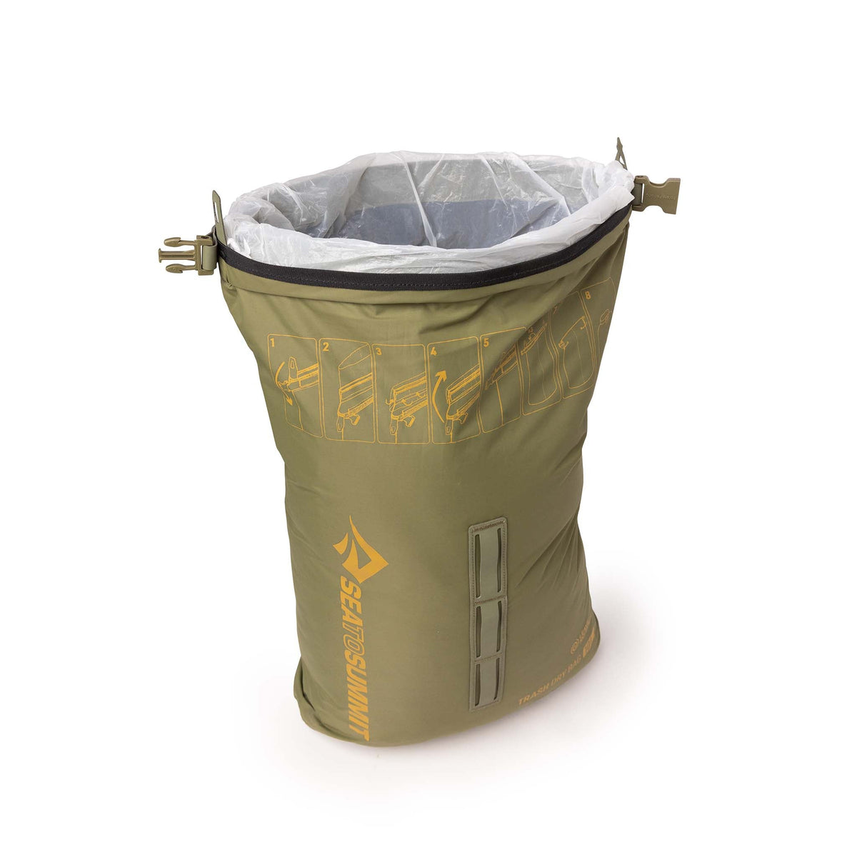 Trash Dry Bag Sea to Summit 44401 Dry Bags 10L / Burnt Olive