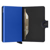 Miniwallet Matte Secrid mm-black-blue Wallets One Size / Black/Blue