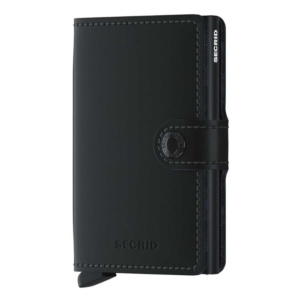 Miniwallet Matte Secrid mm-black Wallets One Size / Black
