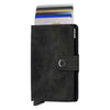 Miniwallet Vintage Secrid mv-black Wallets One Size / Black