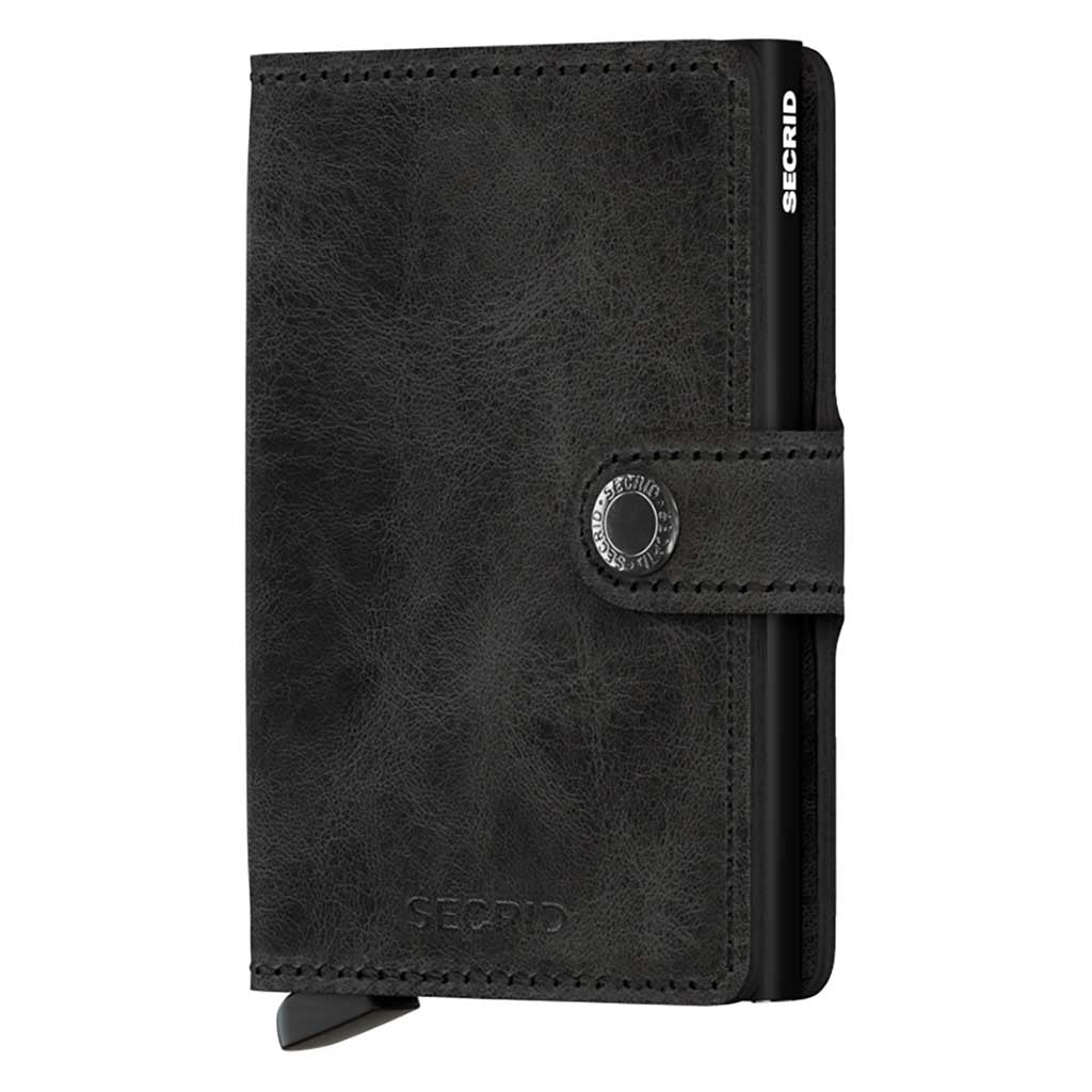 Miniwallet Vintage Secrid mv-black Wallets One Size / Black