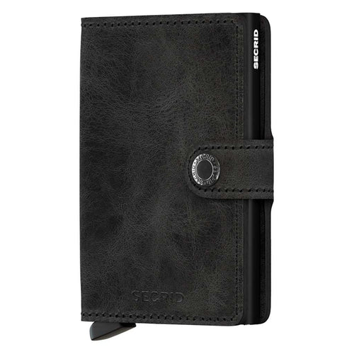 Miniwallet Vintage Secrid mv-black Wallets One Size / Black