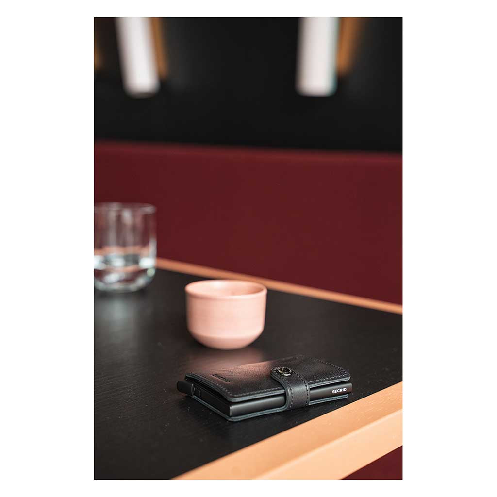 Miniwallet Vintage Secrid mv-black Wallets One Size / Black