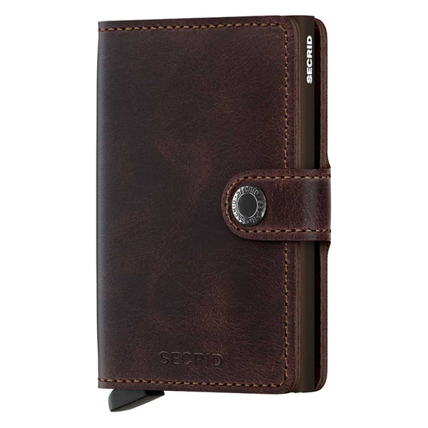 Miniwallet Vintage Secrid mv-chocolate Wallets One Size / Chocolate